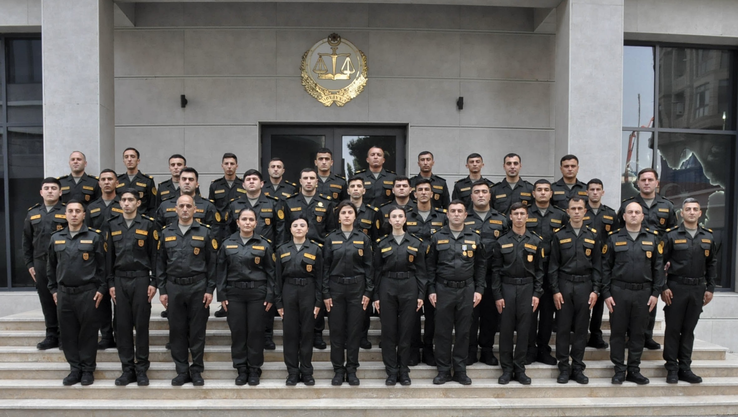 Ədliyyə Nazirliyinin Penitensiar xidmətinə qulluğa qəbul olunmuş əməkdaşların andiçmə mərasimi keçirilib