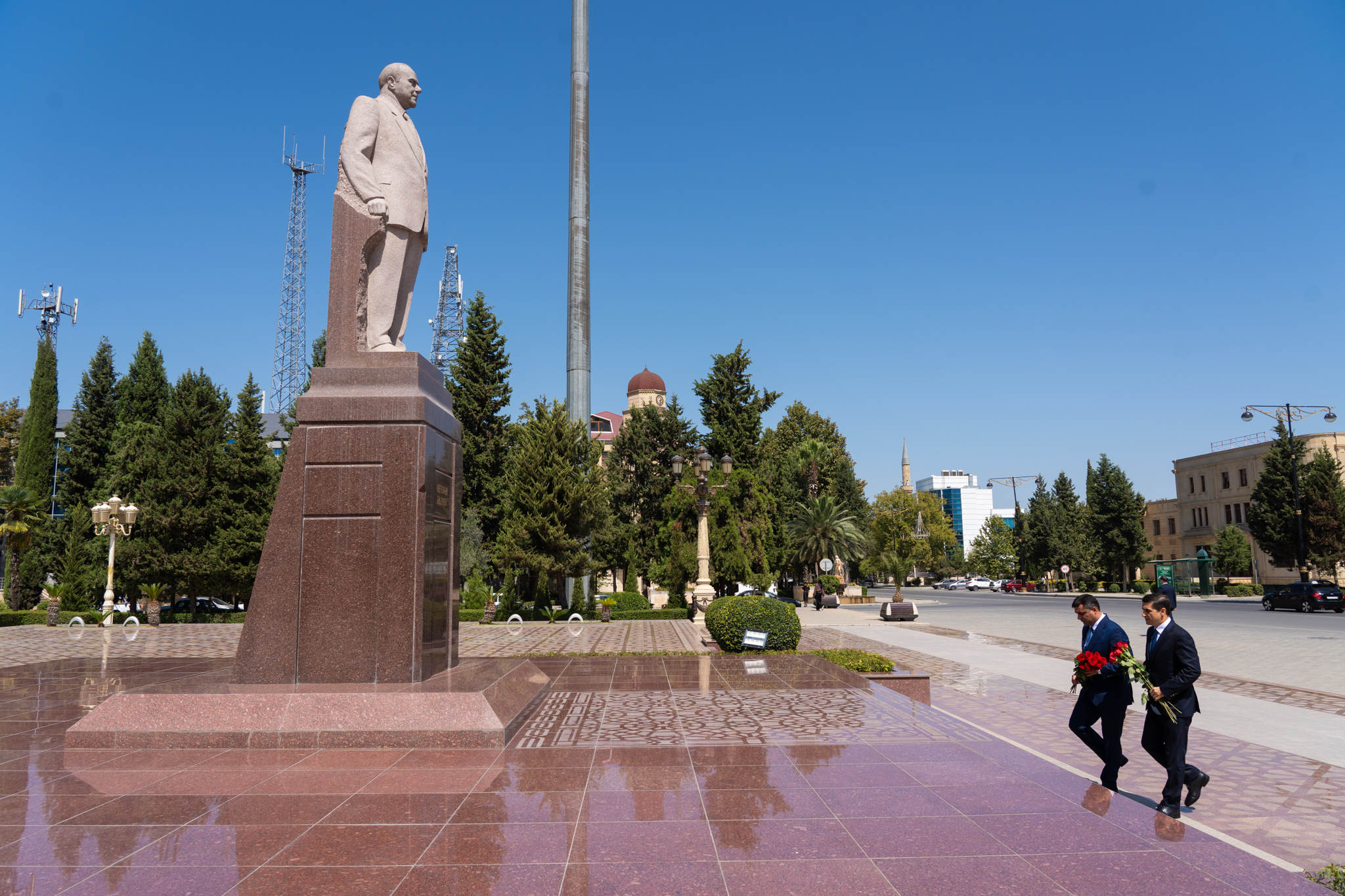 Nazir Fərid Əhmədov Yevlax şəhərində vətəndaşları qəbul edib