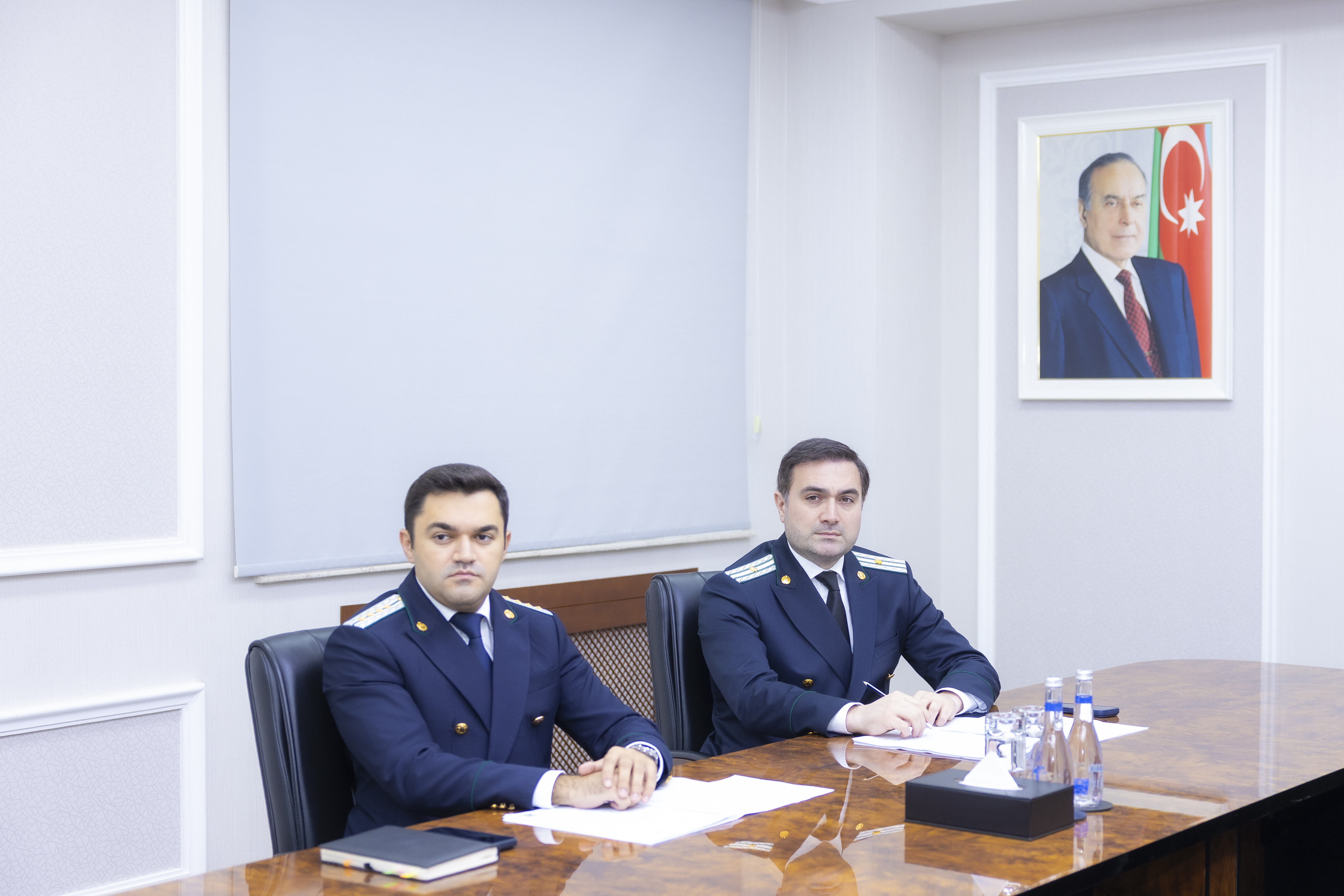 Ədliyyə nazirinin müavini videoqəbul keçirib