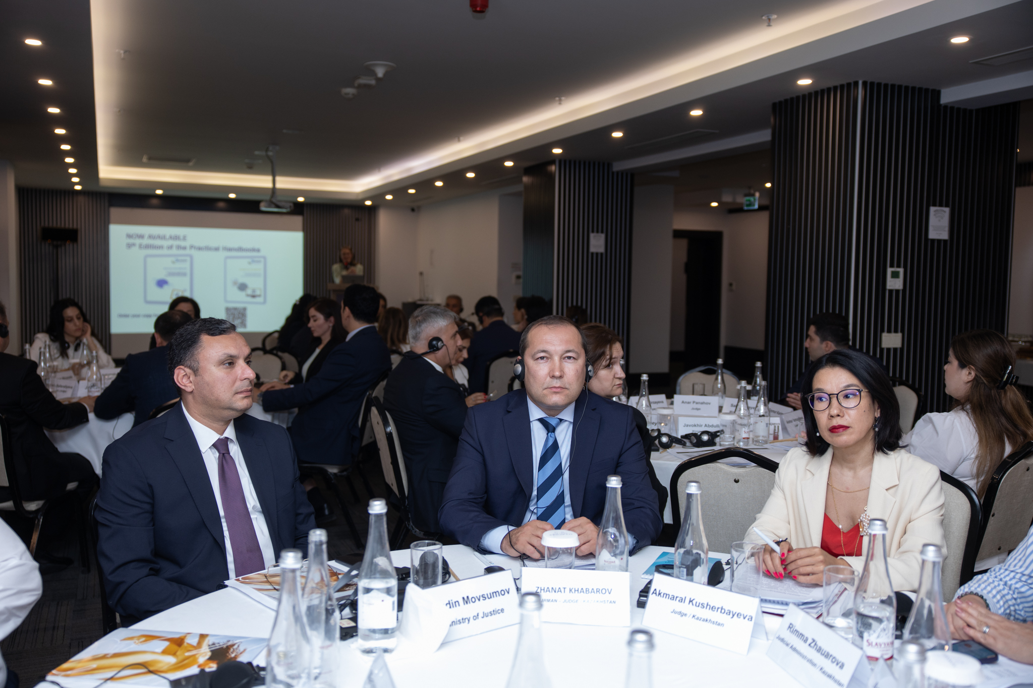 Ədliyyə Nazirliyinin nümayəndələri beynəlxalq təlimdə iştirak ediblər