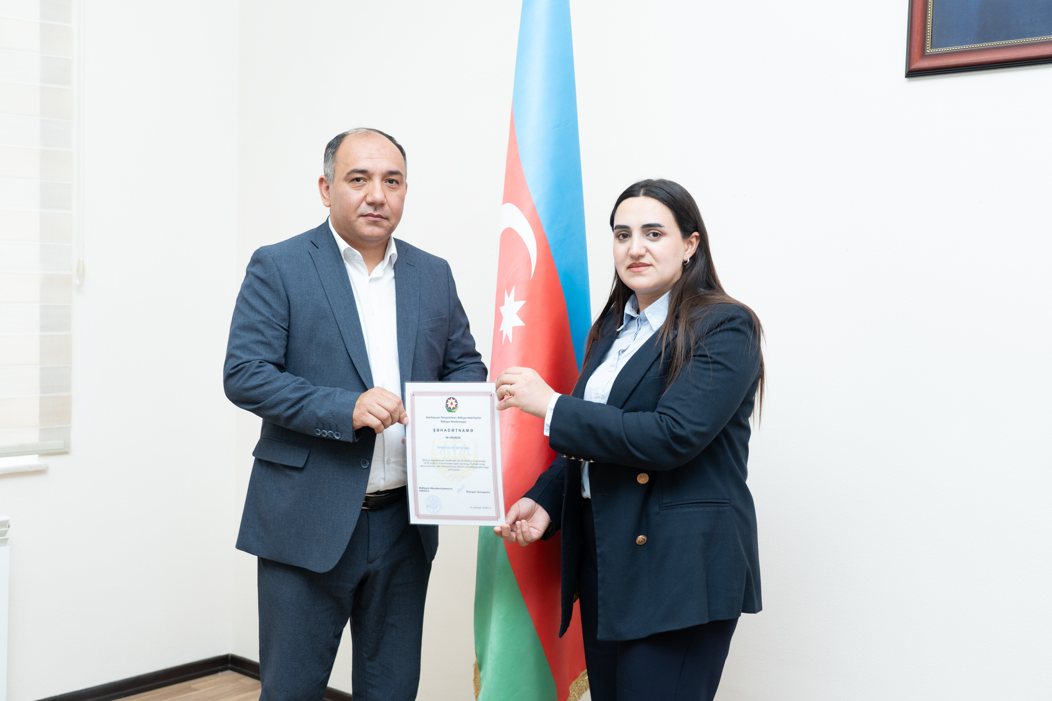 Ədliyyə Akademiyasında dövlət və qeyri-dövlət qurumlarının əməkdaşları üçün ixtisasartırma təlimləri keçirilib