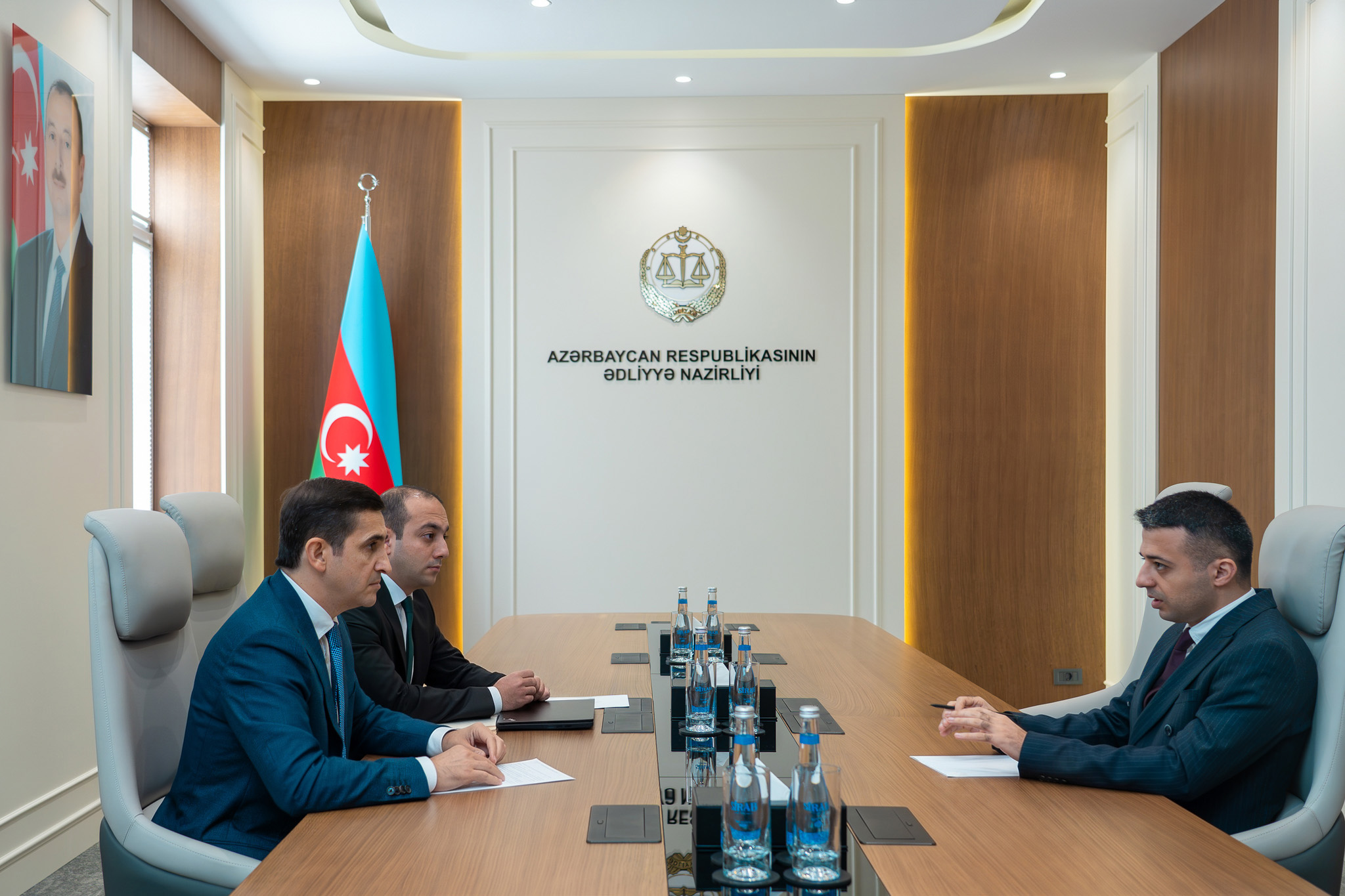 Ədliyyə naziri “Yüksəliş” müsabiqəsinin qalibləri ilə növbəti görüşünü keçirib