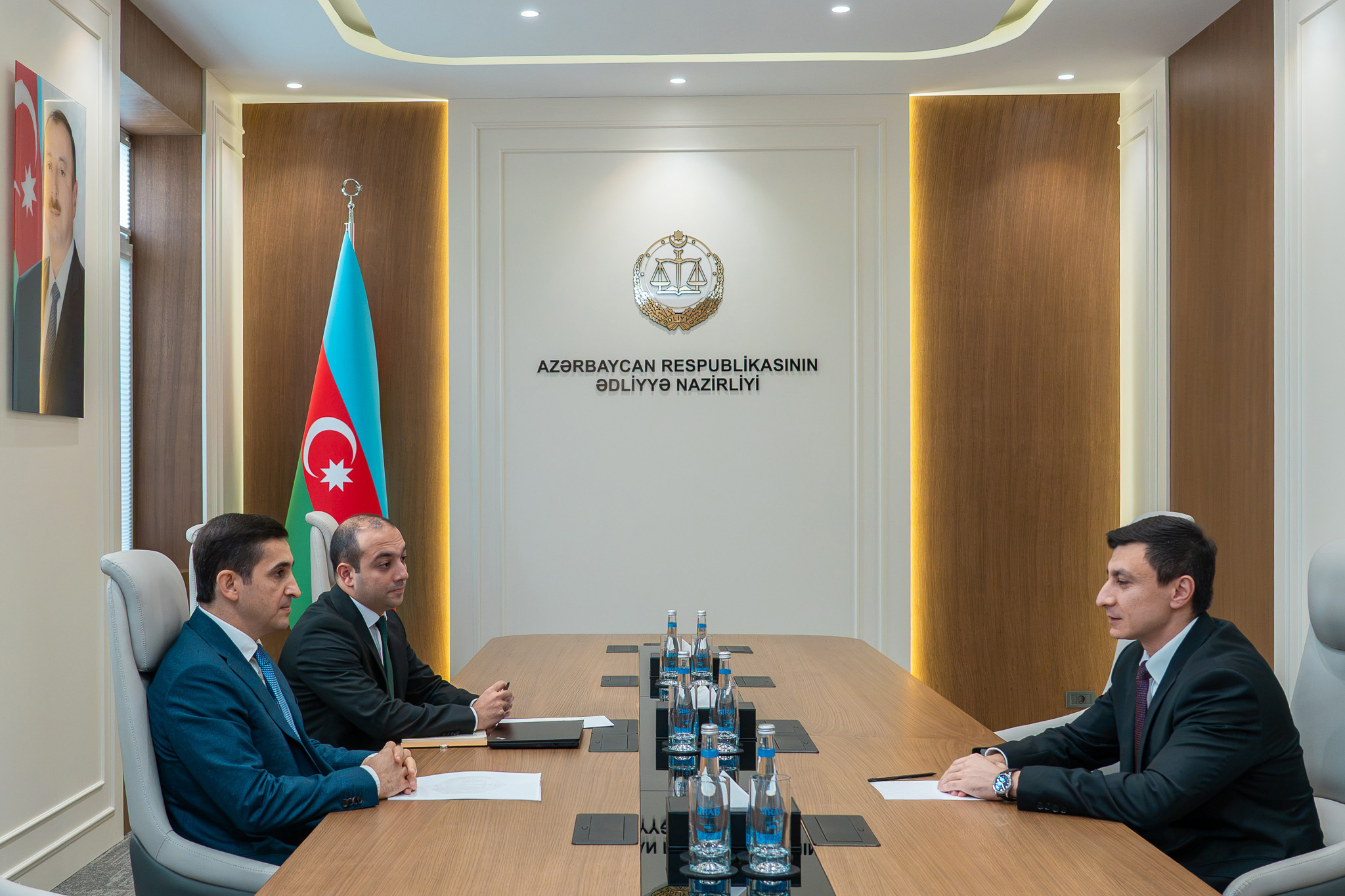 Ədliyyə naziri “Yüksəliş” müsabiqəsinin qalibləri ilə növbəti görüşünü keçirib