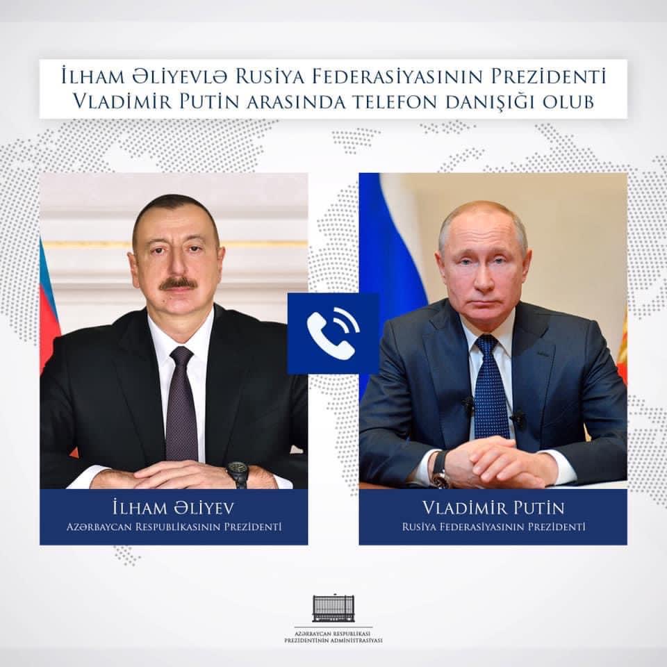 Ilham Aliyev made a phone call to President of the Russian Federation Vladimir Putin